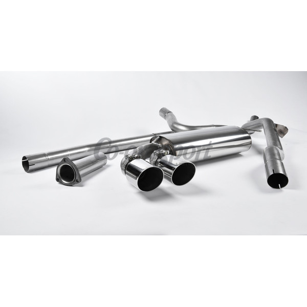 Milltek Downpipe-back Audi Coupe UR quattro 10v Turbo 198 image