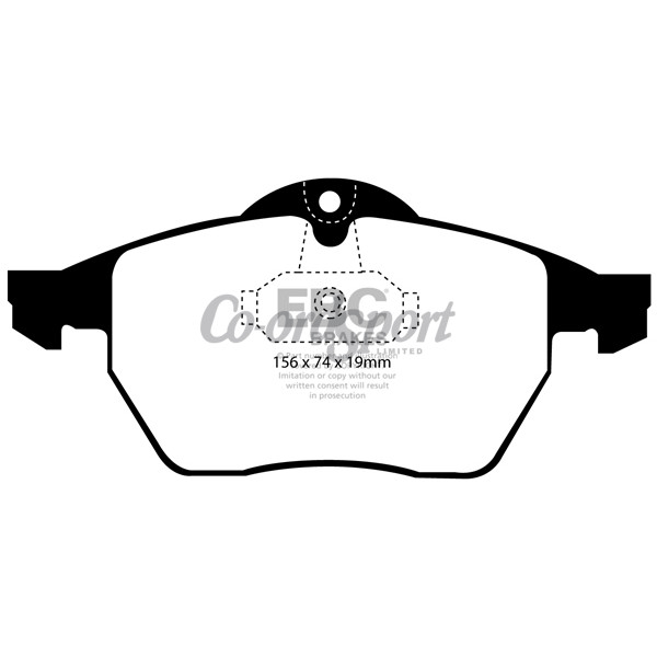 EBC Ultimax OEM Replacement Brake Pads image