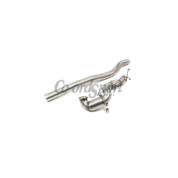 COBRA Audi S3 (8V) (Saloon) (13-18) Front Pipe / De-Cat To Cobra image
