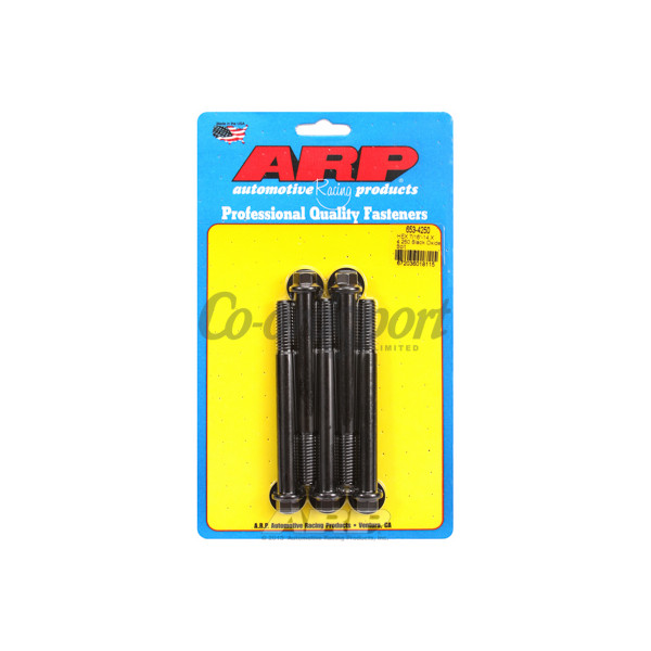 ARP 7/16-14 X 4.250 hex black oxide bolts image