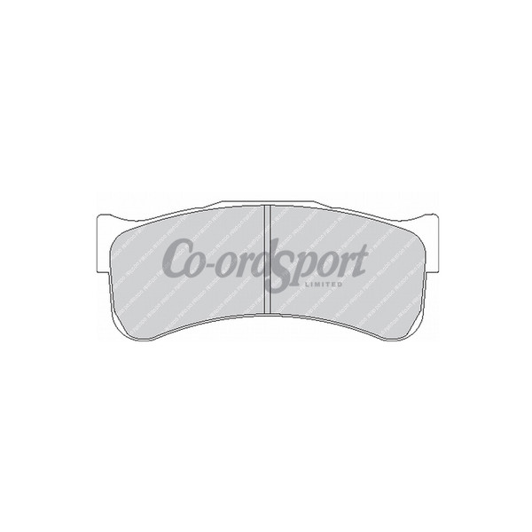 Ferodo TL66 Thermally Bedded Racing Brake Pads Alcon CAR9549 D53 image