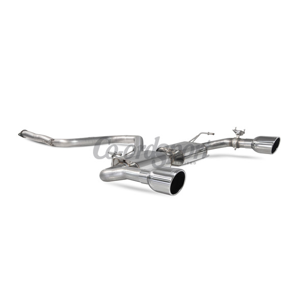 Scorpion Non-resonated GPF-back with electronic valve for Hyundai image