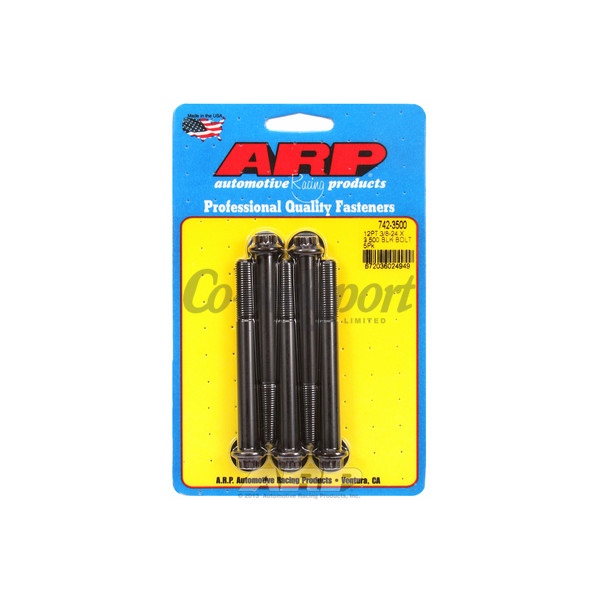 ARP 3/8-24 x 3.500 12pt black oxide bolts image
