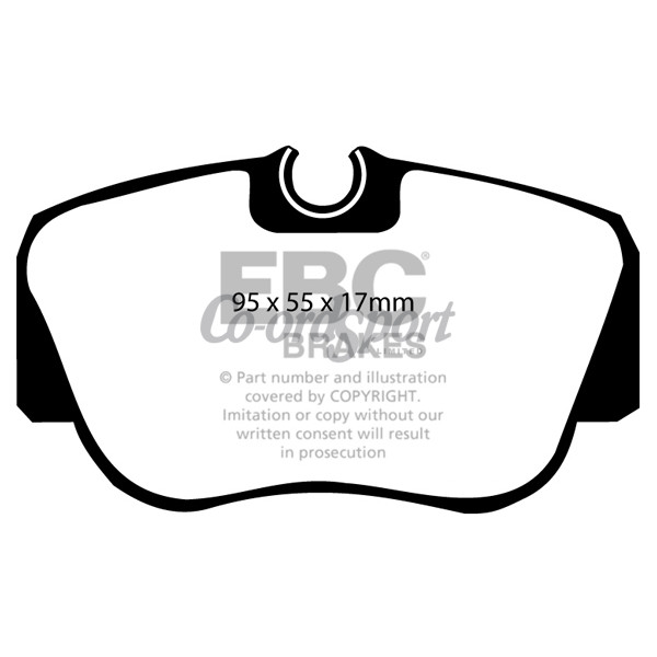 EBC Ultimax OEM Replacement Brake Pads image