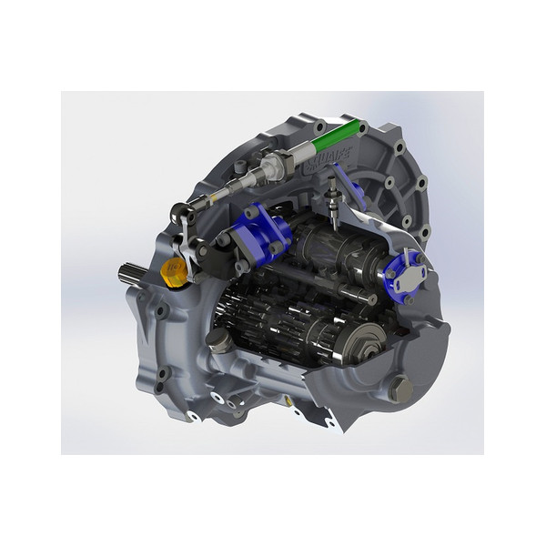 Quaife Toyota Lotus 6sp EC60 sequential gearkit - R3.500 FD3.400 image