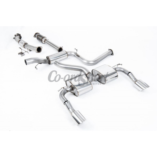 Milltek Turbo-back including Hi-Flow Sports Cat Ford Focus image