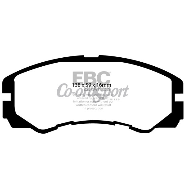 EBC Ultimax OEM Replacement Brake Pads image