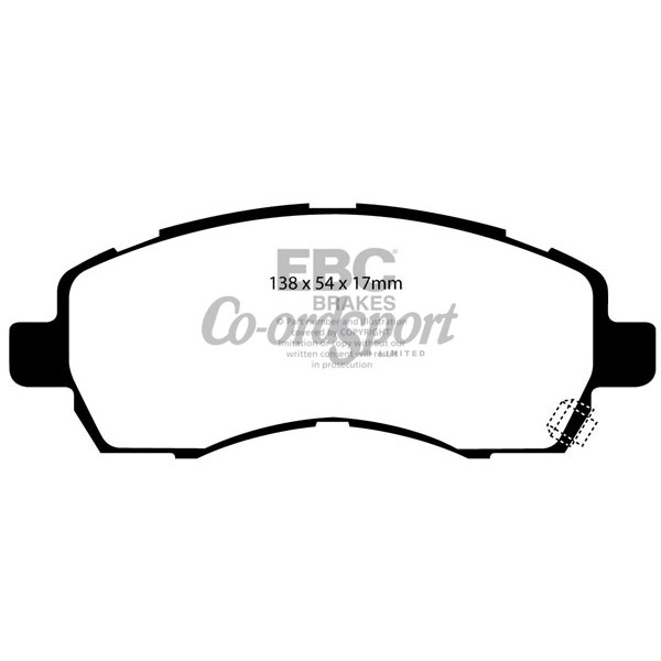 EBC Ultimax OEM Replacement Brake Pads image