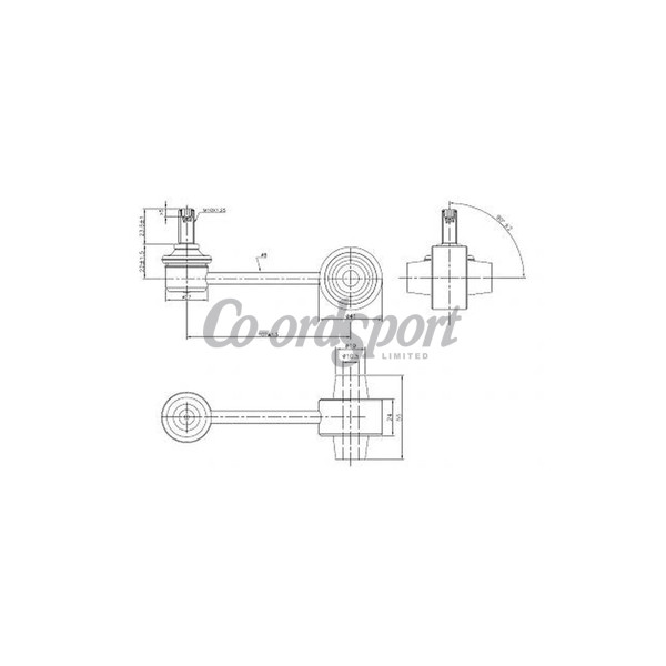 Superpro Subaru Xv Rr Sway Bar Link image