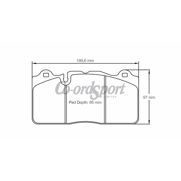 Pagid Rac'g BrakePads FT Ferrari F430/458 McLaren 570S 650S 675LT image