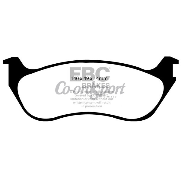 EBC Ultimax OEM Replacement Brake Pads image