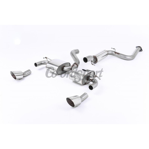 Milltek  Focus  MK2 RS 2.5T 305PS 2009-2010  Cat-back image