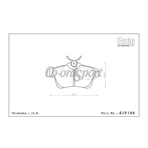 Endless Brake Pads N36SP Compound image