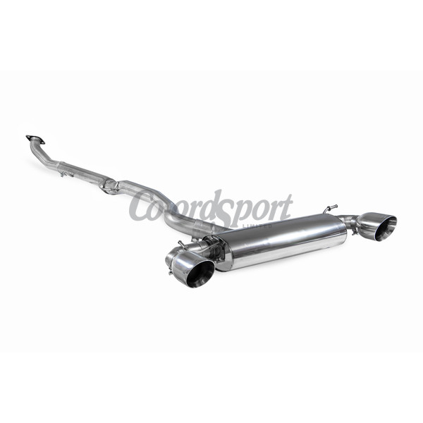 Scorpion Non-resonated GPF back system for Toyota Yaris GR / GR C image