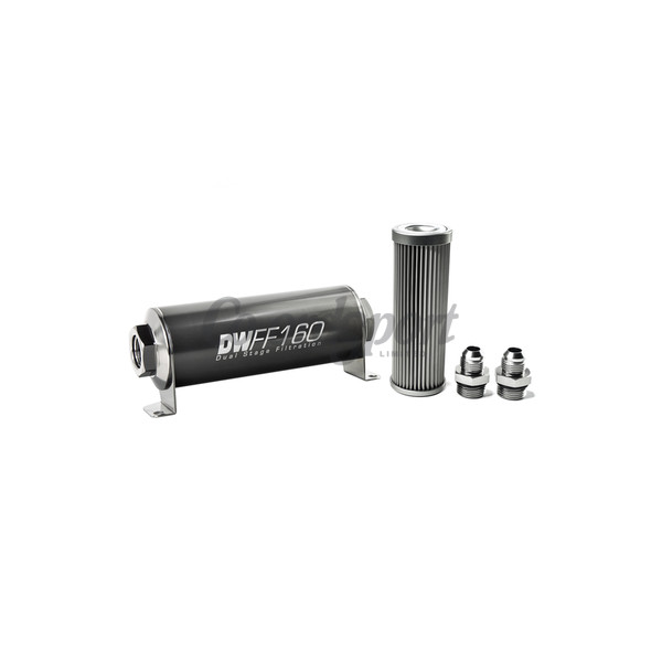 DW In-line fuel filter element and housing kit  stainless st image