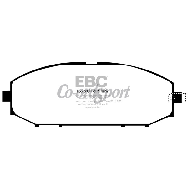 EBC Ultimax OEM Replacement Brake Pads image