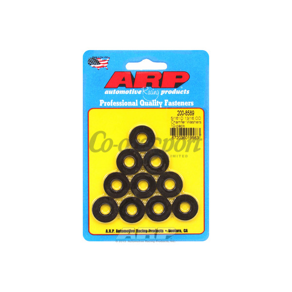 ARP 5/16 ID 13/16 OD chamfer washers image