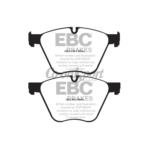 EBC Ultimax OEM Replacement Brake Pads image