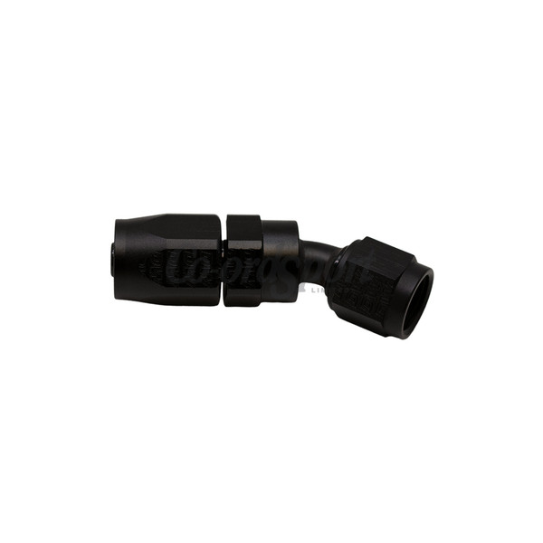 DW 6 AN Female Flare Swivel 30-Degree Hose End CPE  Anodized Matt image