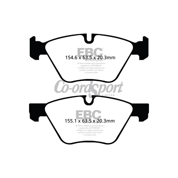 EBC Ultimax OEM Replacement Brake Pads image