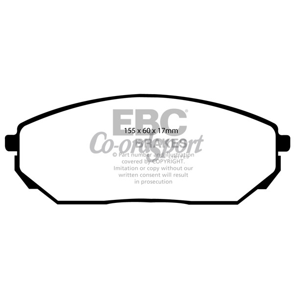 EBC Ultimax OEM Replacement Brake Pads image