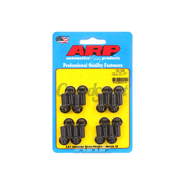 ARP 3/8 X .750 12pt header bolt kit image