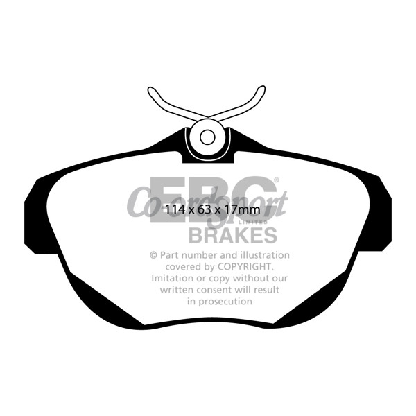 EBC Ultimax OEM Replacement Brake Pads image