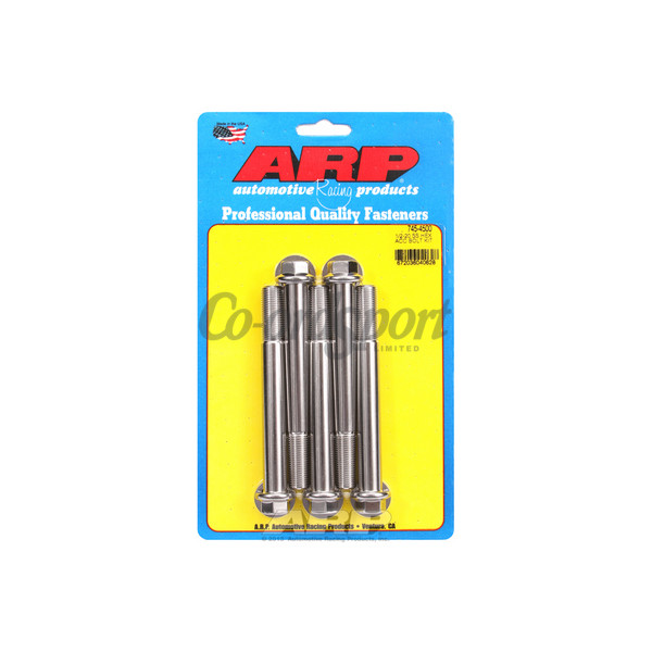 ARP 1/2-20 x 4.500 hex SS bolts image