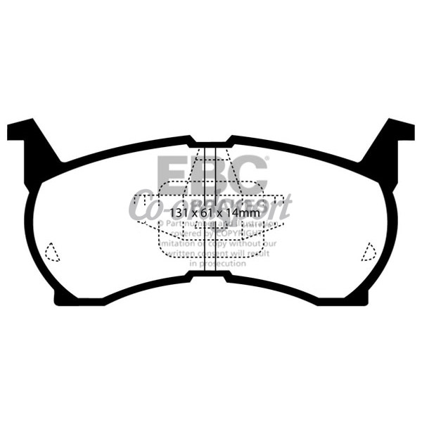 EBC Ultimax OEM Replacement Brake Pads image