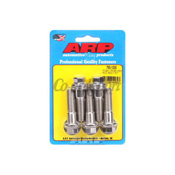 ARP M12 x 1.75 x 45 hex SS bolts image