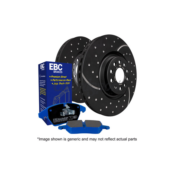 EBC Brake Pad and Disc Kit image