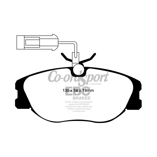 EBC Ultimax OEM Replacement Brake Pads image