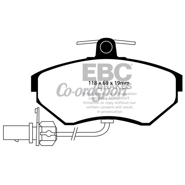 EBC Ultimax OEM Replacement Brake Pads image