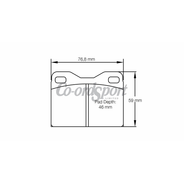 Pagid Racing Brake pads - RSH42 image