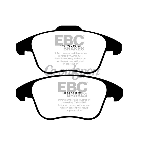 EBC Ultimax OEM Replacement Brake Pads image