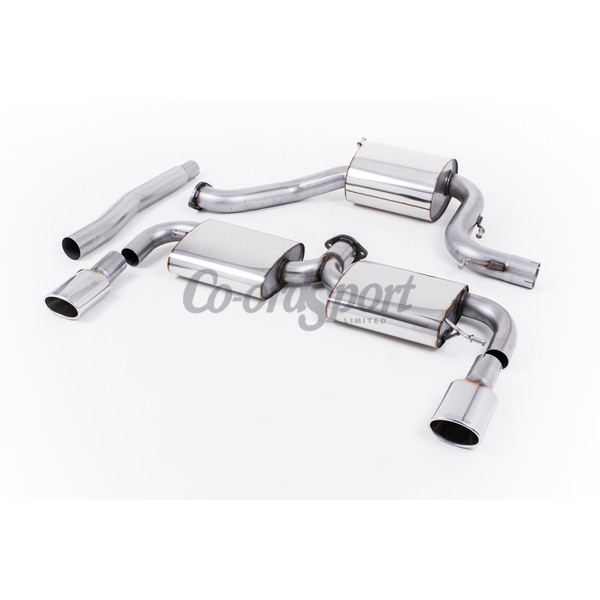Milltek  Cat-back Volkswagen  Scirocco  R 2009 - 2016 image