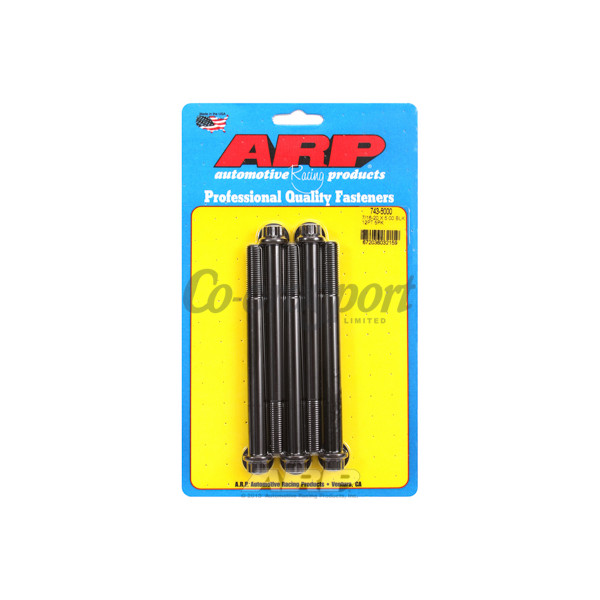 ARP 7/16-20 x 5.000 12pt black oxide bolts image