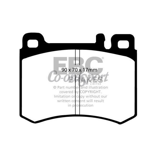 EBC Ultimax OEM Replacement Brake Pads image