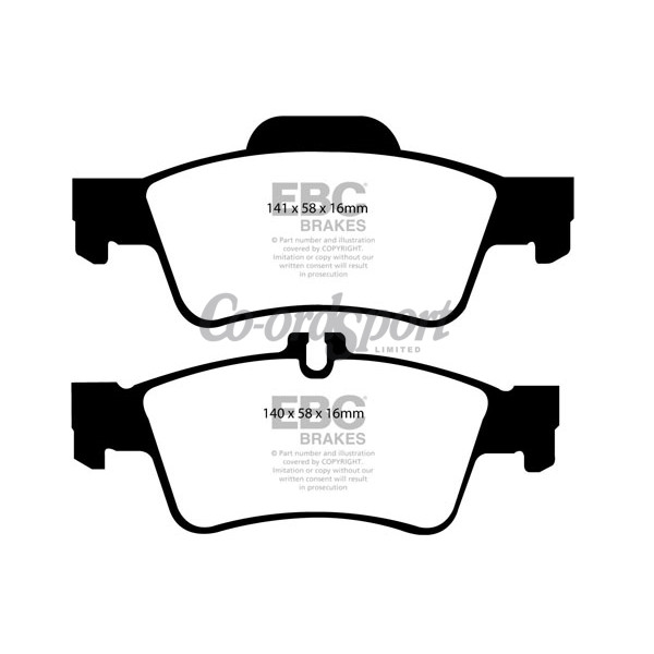 EBC Ultimax OEM Replacement Brake Pads image