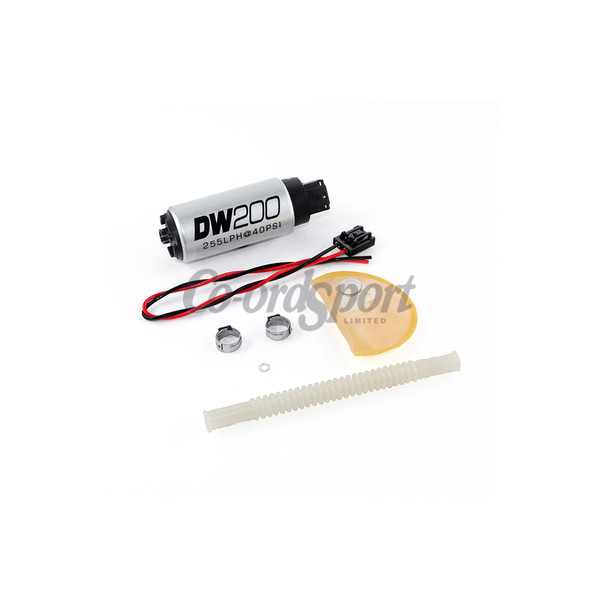 DW DW200 series  255lph in-tank fuel pump w  install kit for image