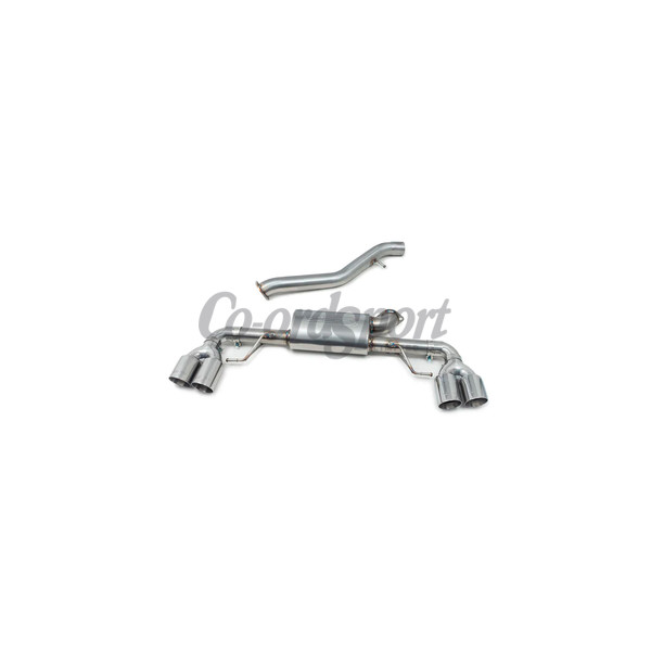 COBRA BMW 330i M-Sport (G20) (19-) Quad Exit Rear Section (Quad o image