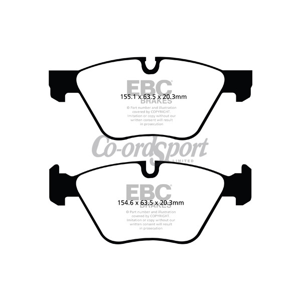 EBC Ultimax OEM Replacement Brake Pads image