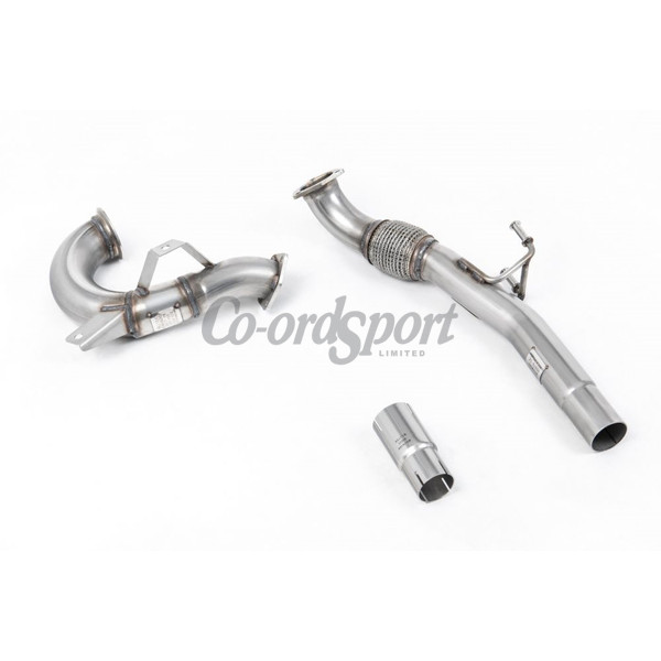 Milltek Large-bore Downpipe and De-cat - Volkswagen UP GT image