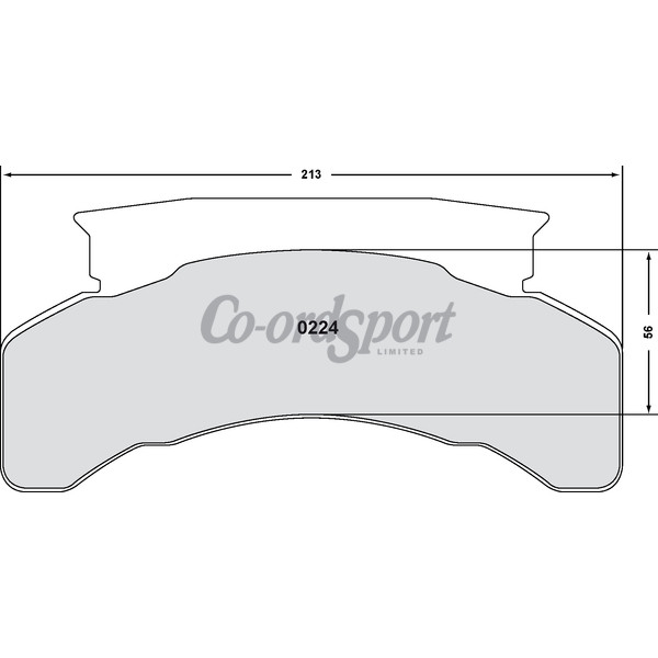 PFC 224 Carbon Metallic Brake Pad Set image