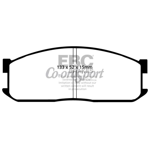 EBC Ultimax OEM Replacement Brake Pads image