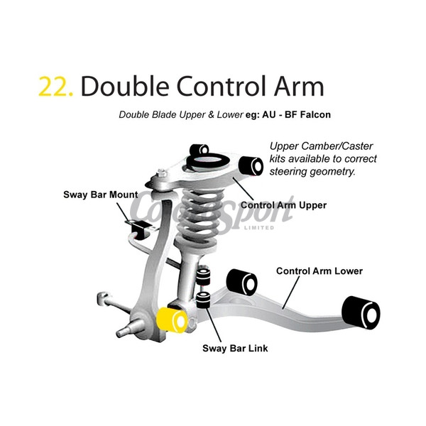 Whiteline Shock Absorber - To Control Arm image