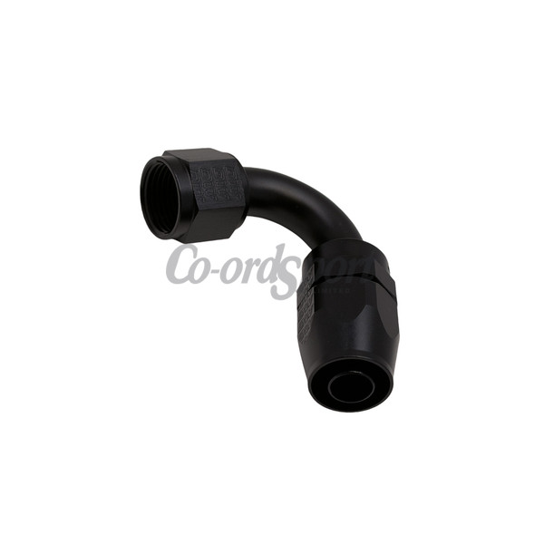 DW 10AN Female Flare Swivel 120-Degree Hose End CPE  Anodized Mat image