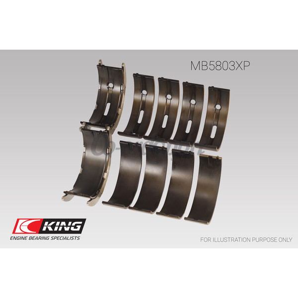 King Main Bearing Shell BMW S65B40A image