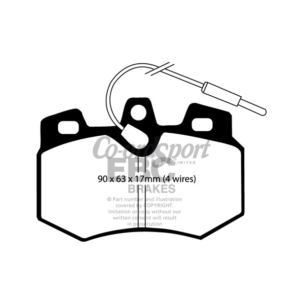 EBC Ultimax OEM Replacement Brake Pads image