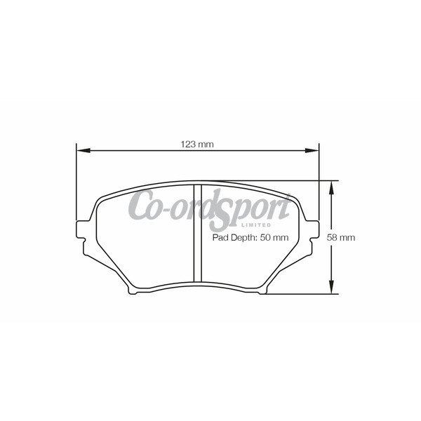 Pagid Racing brake pads - RST3 image